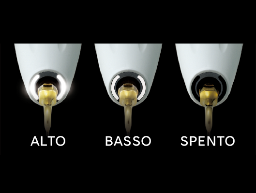 Intensità di illuminazione regolabile